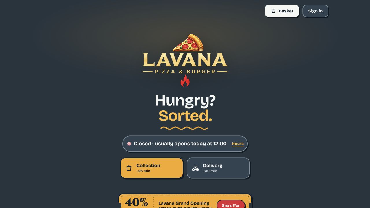 Explore the takeaway ordering website and EPOS